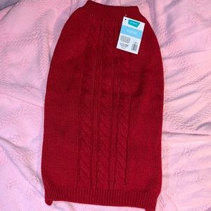 Pet knit sweater